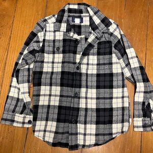 Plaid flannel shirt